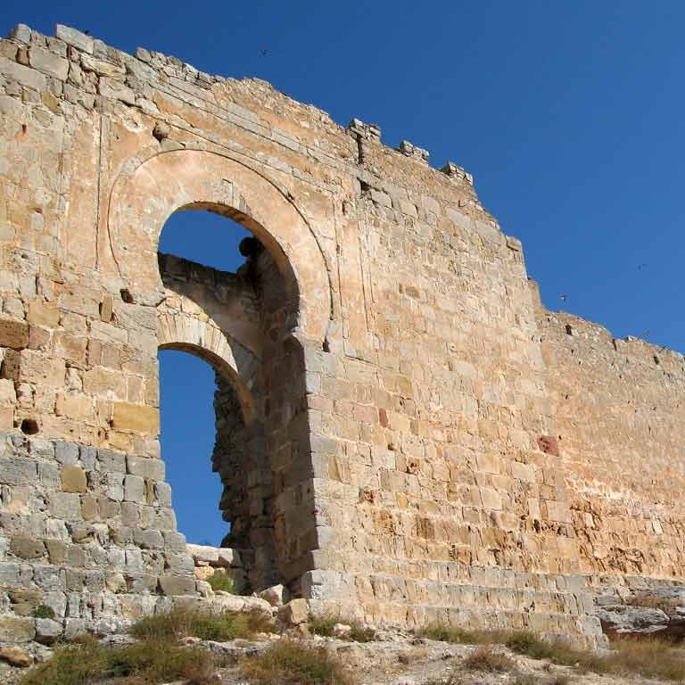 El castillo califal de Gormaz, en Soria, sin duda una muestra única de arquitectura militar árabe en Europa / ALC.