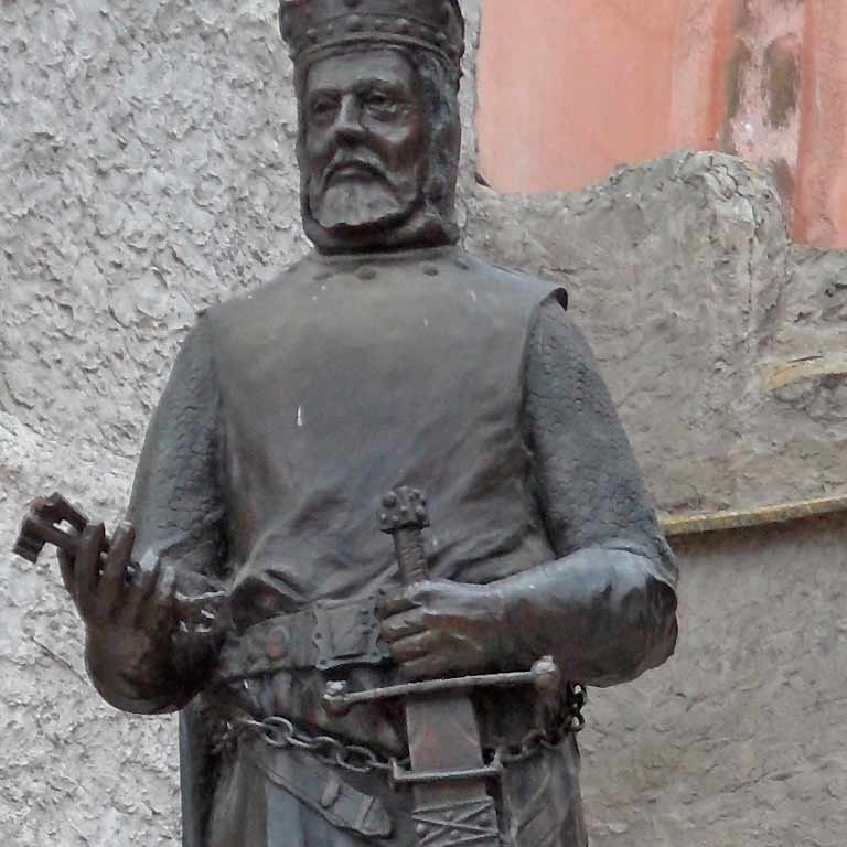 Estatua de Alfonso I el Batallador. Calatayud, Zaragoza / ALC.