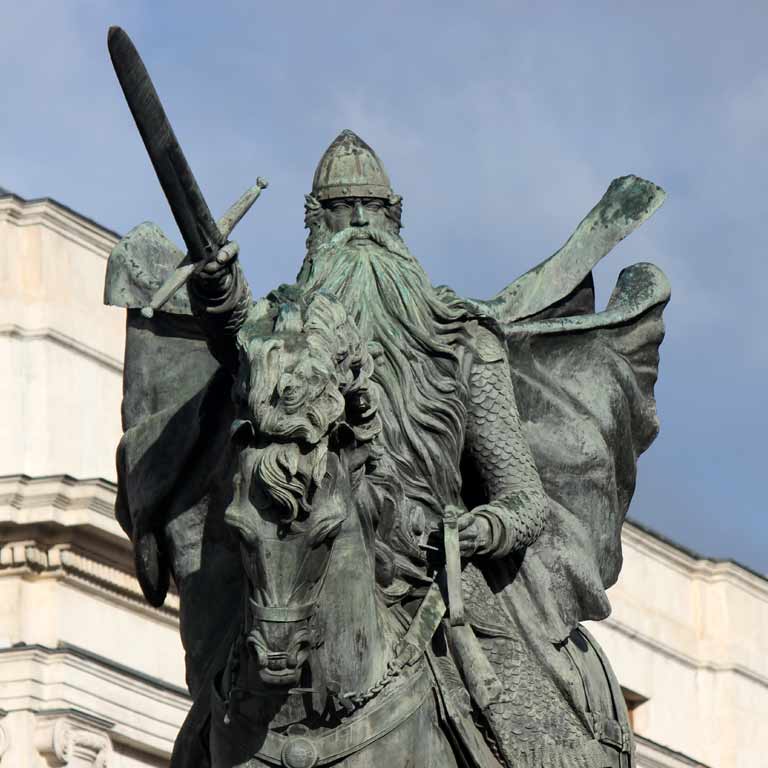 Estatua ecuestre del Cid, en Burgos / ALC.