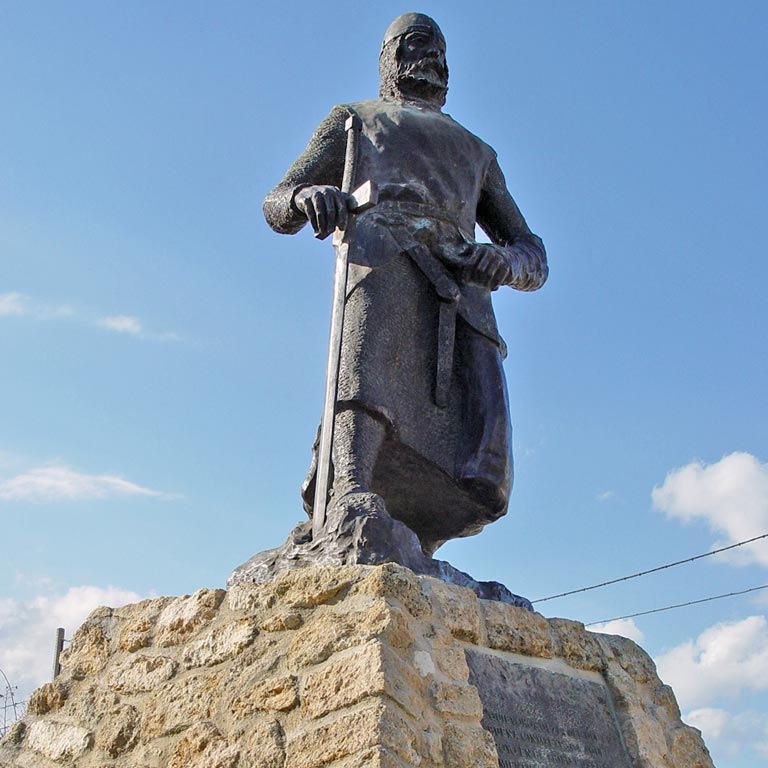 Estatua del Cid en El Poyo del Cid, Teruel / ALC: