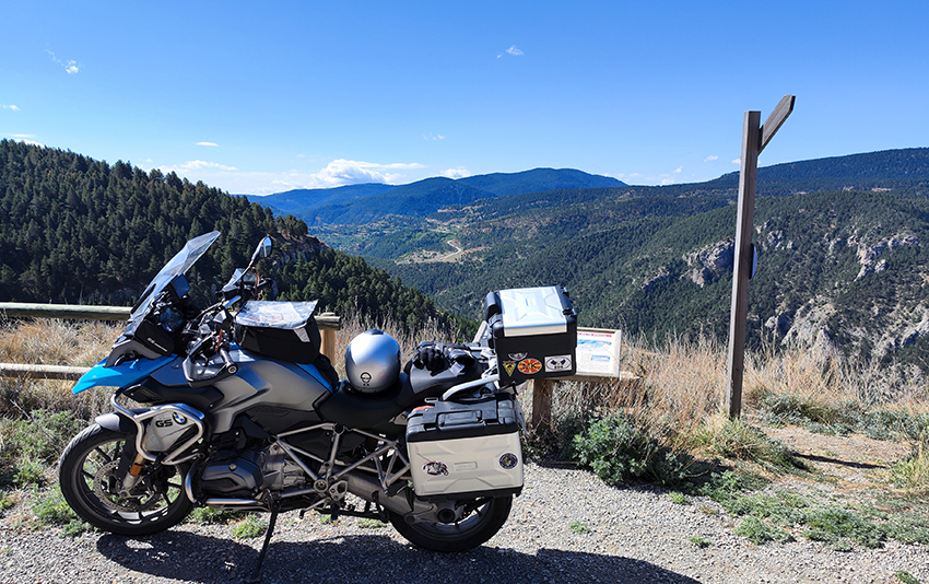 Marcha Camino del Cid Silver Reader Motoclub. Santiago Izuel