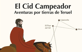 Portada de "El Cid, aventuras por tierras de Teruel"