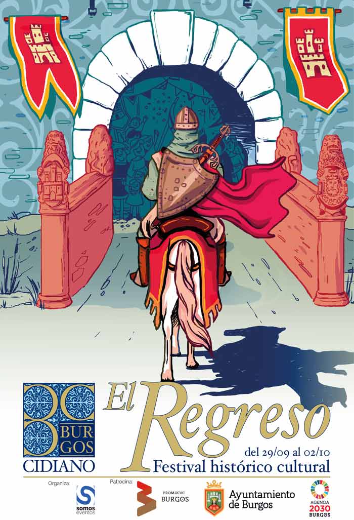 Cartel del Festival Burgos Cidiano