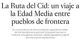 Imagen del reportaje publicado en el suplemento El Viajero del periódico El País