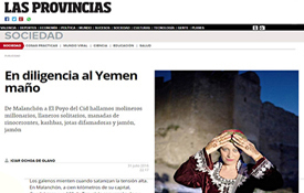 Reportaje de Vocento "En diligencia al Yemen maño"