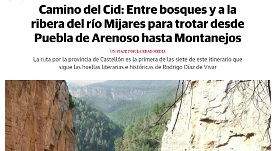 Reportaje de Las Provincias dedicado a la primera etapa de la ruta La Conquista de Valencia