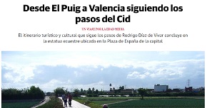 Imagen del reportaje de Las Provincias dedicado a la ruta "La Conquista de Valencia"