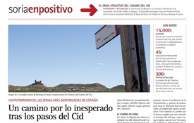 El periódico Soria Noticias recorre el Camino del Cid