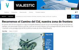 Reportaje de Viajestic, portal de viajes de La Sexta, dedicado al Camino del Cid