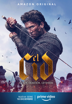 Póster oficial de la serie "El Cid"