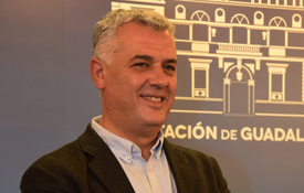 El presidente de la Diputación de Guadalajara y del Consorcio Camino del Cid, José Luis Vega