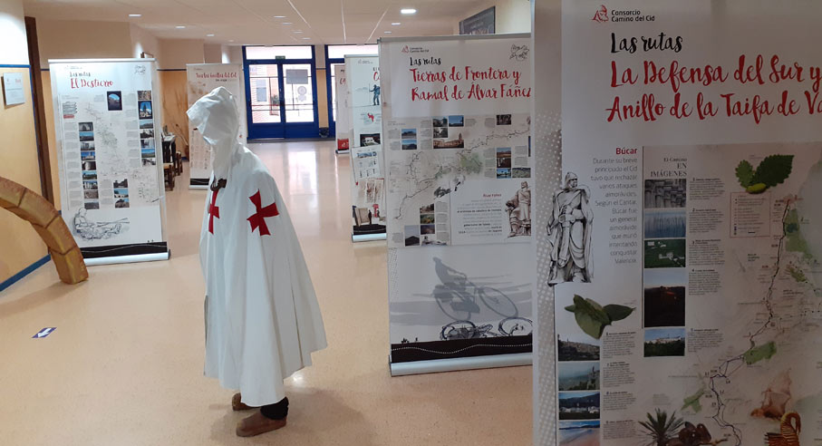 La exposición del Camino del Cid en los Escolapios