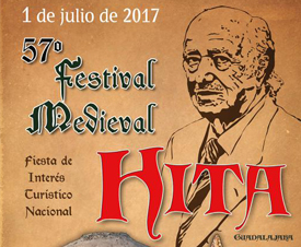 Cartel del Festival Medieval de Hita