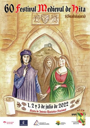 Cartel del Festival Medieval de Hita 2022