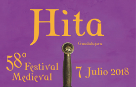 Cartel del Festival Medieval de Hita, Guadalajara