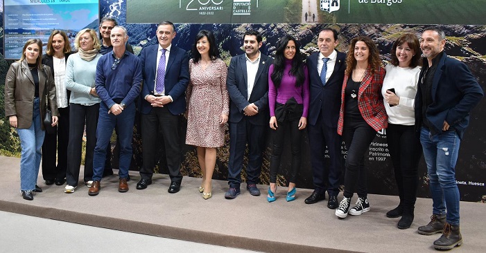 Asistentes a la presentación de la serie documental sobre el Camino del Cid