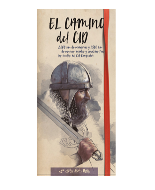 Portada del folleto genérico del Camino del Cid