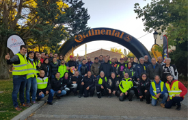 Participantes en el I Rally Mototurístico Camino del Cid