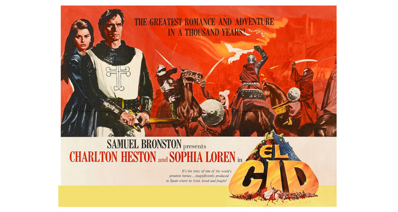 Cartel de la película El Cid