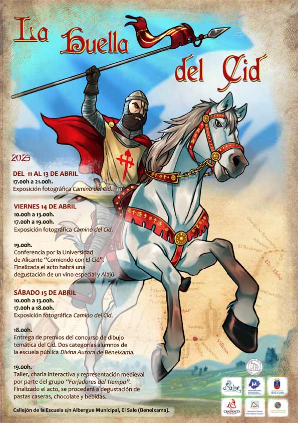 Cartel con las actividades de la Semana Cultural de El Salse