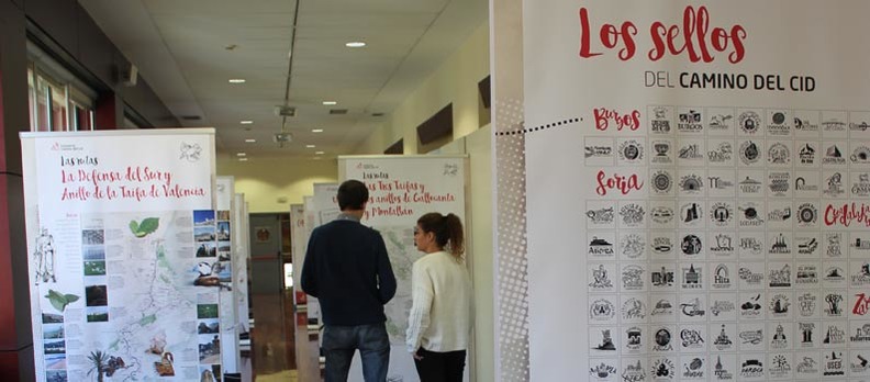 La exposicin del Camino del Cid en el Monasterio de San Agustn de Burgos