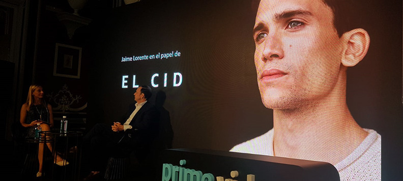 Jaime Lorente interpretar a Rodrigo Daz de Vivar en la serie "El Cid"