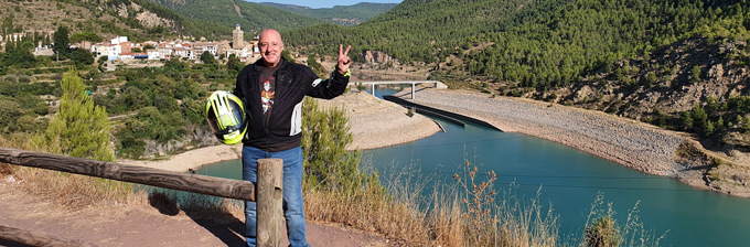 Luis Snchez, uno de los viajeros del Camino del Cid con ms sellos en su Salvoconducto