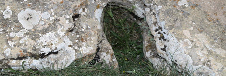 Huella del caballo del Apstol Santiago (Foto: Oficina de Turismo de La Iglesuela del Cid)