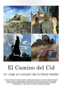 Portada del reportaje que la revista Expocultur dedica al Camino del Cid