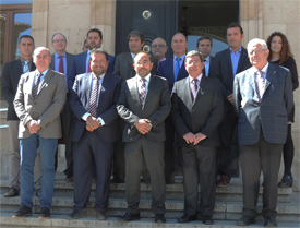 Asistentes al Consejo Rector de Soria