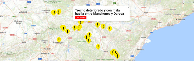 Actualizacin de la seccin "Alertas en Ruta"