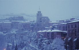 Albarracn al amanecer