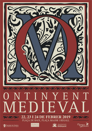 Cartel del Mercado Medieval de Ontinyent (Valencia)