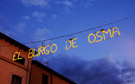 Calle Mayor en El Burgo de Osma