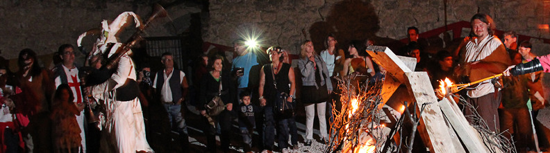 La cena de corte medieval que se celebra en el Castillo del Cid de Jadraque es uno de actos ms esperados de las Jornadas Cidianas