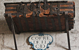 Cofre del Cid en la catedral de Burgos