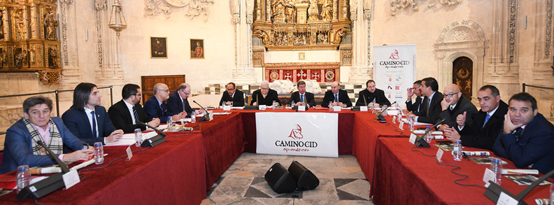 Consejo Rector del Consorcio Camino del Cid celebrado en la capilla de los Condestables de la Catedral de Burgos