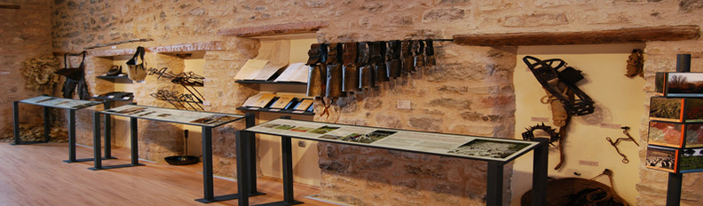 Imagen del interior del Museo de la ganadera tradicional en el Alto Tajo de Checa