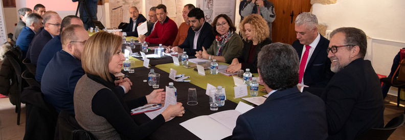 El Consejo Rector del Camino del Cid se ha celebrado en Villafranca del Cid, Castelln