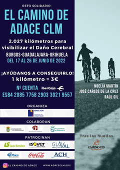 Cartel del reto deportivo de ADACE