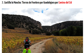 Recomendacin del blog conalforjas.com por el Camino del Cid