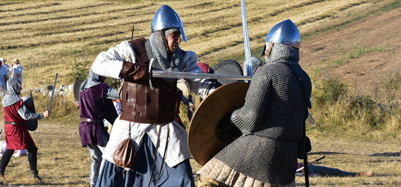 Batalla campal. Imagen de la Batalla de Atapuerca (Burgos). Autora: Ana Erika Gil de Miguel