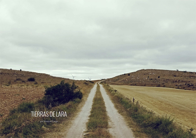 Camino rural en la salida de Modbar de San Cibrin / Gontzal Largo