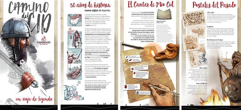 El Cid, el Cantar y su poca, en los primeros paneles de la exposicin