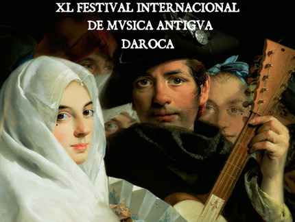 Cartel del Festival de Msica Antigua de Daroca, del 3 al 11 de agosto