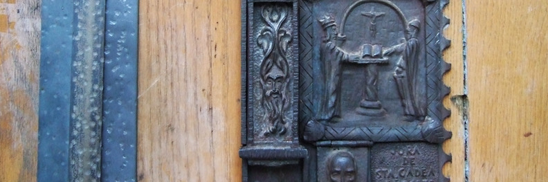 Detalle de la Iglesia de Santa Gadea, Burgos