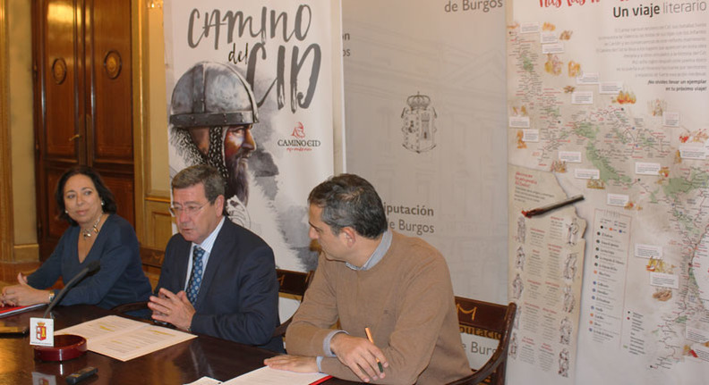 El presidente de la Diputacin de Burgos, Csar Rico, hace balance del ao en el que ha estado al frente del Consorcio Camino del Cid