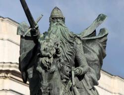 Estatua ecuestre del Cid, en Burgos / ALC.