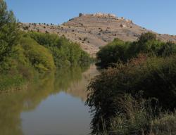 El río Duero a su paso por Gormaz, Soria / ALC.