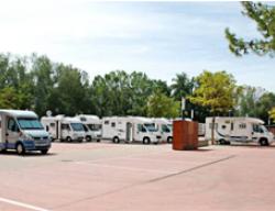 Área de autocaravanas en Calatayud, Zaragoza (Imagen: AreasAc)